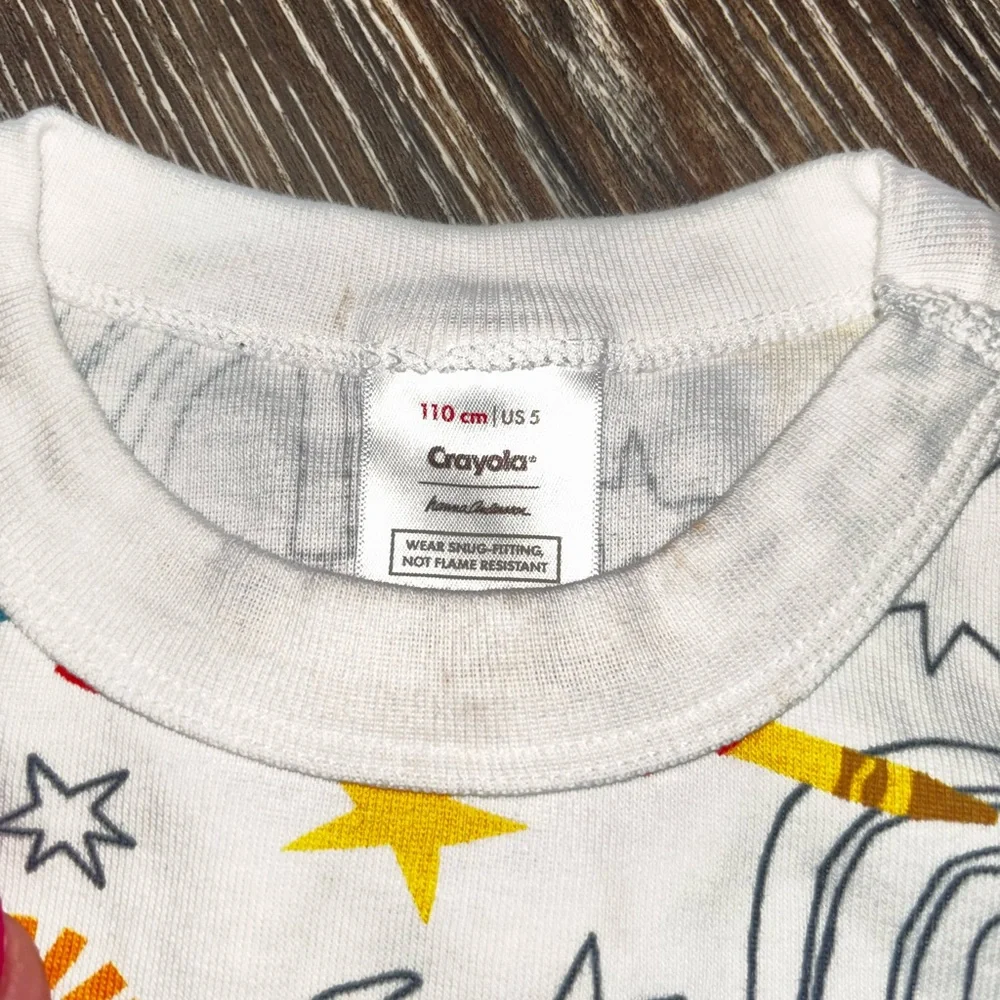Hanna Andersson Rainbow Unicorn Pajama Set - White Multicolor